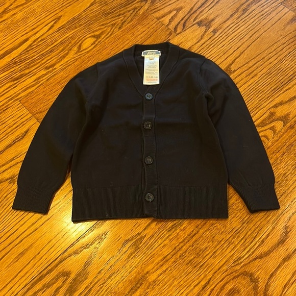 Jacadi Boy’s Navy Cardigan Size 4A